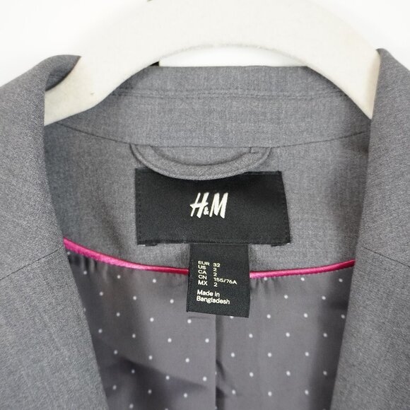 H&M Grey Blazer - Picture 6 of 7